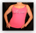 Flaunt!&reg; Pink Logo Tank